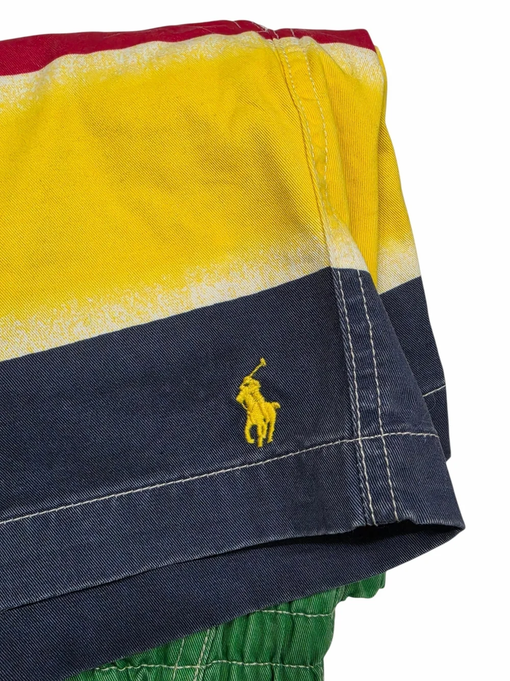 Polo Ralph Lauren Stretch Classic Fit Colorblock Striped Shorts Men's Small